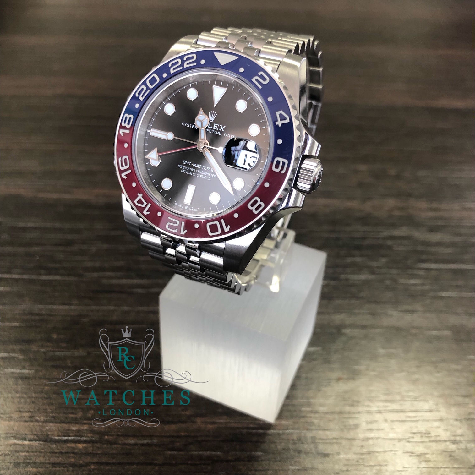 ROLEX GMT MASTER ii  126710BLRO